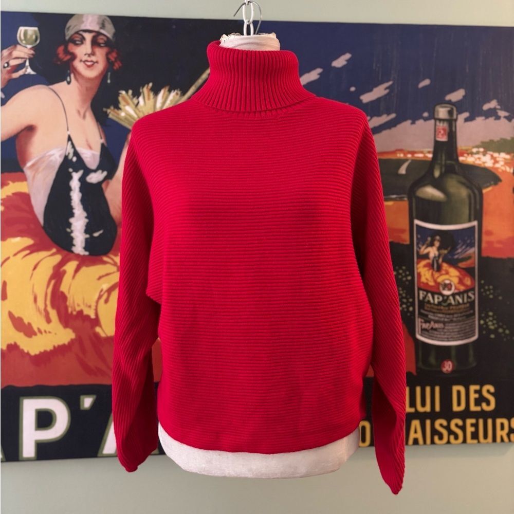 Mint Velvet red sweater Medium